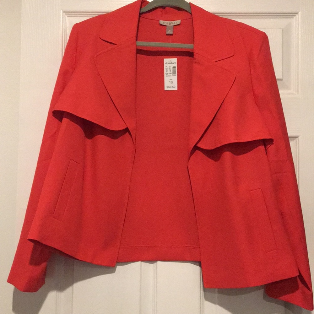 Blazer. Coral / orange